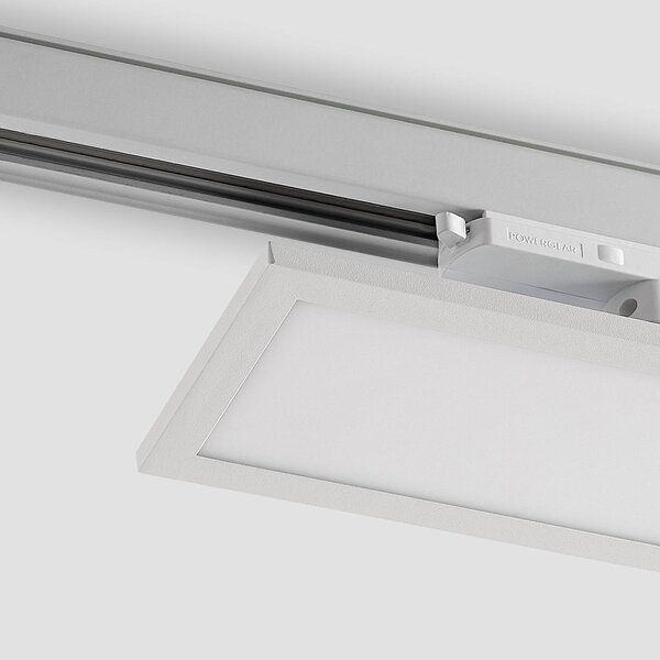 Arcchio Hairis 3-fázisú LED panel fehér 3000 K, Fehér / opál, Dolgozószoba / Iroda, Műanyag, Modern