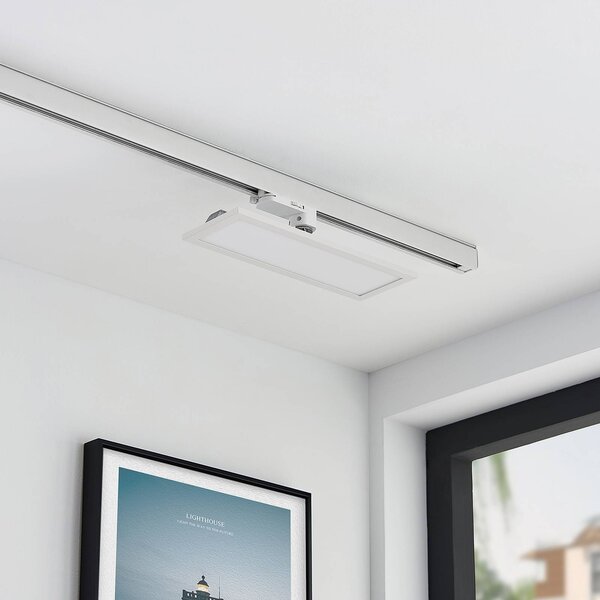 Arcchio Hairis 3-fázisú LED panel fehér 3000 K, Fehér / opál, Dolgozószoba / Iroda, Műanyag, Modern