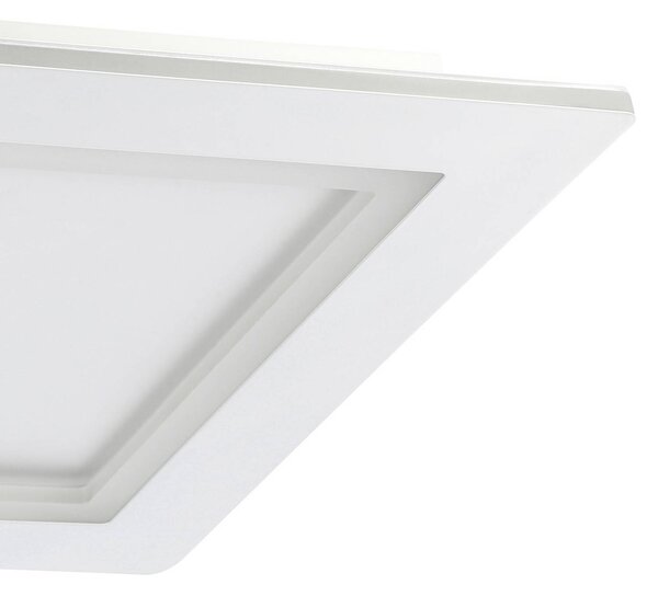 EGLO connect LED mennyezeti lámpa Padrogiano-Z 1 lámpa, 45 x cm, dimmelhető, Fehér / opál, Nappali / Étkező, fém, Modern