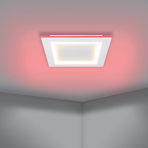 EGLO connect LED mennyezeti lámpa Padrogiano-Z 1 lámpa, 45 x cm, dimmelhető, Fehér / opál, Nappali / Étkező, fém, Modern