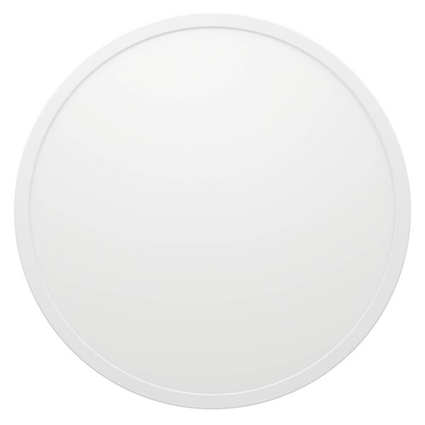 EGLO connect LED-es mennyezeti lámpa Rovito-Z, fehér, Ø 50 cm, dimmelhető, Fehér / opál, Nappali / Étkező, Műanyag