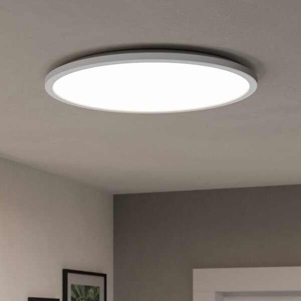 EGLO connect LED-es mennyezeti lámpa Rovito-Z, fehér, Ø 50 cm, dimmelhető, Fehér / opál, Nappali / Étkező, Műanyag
