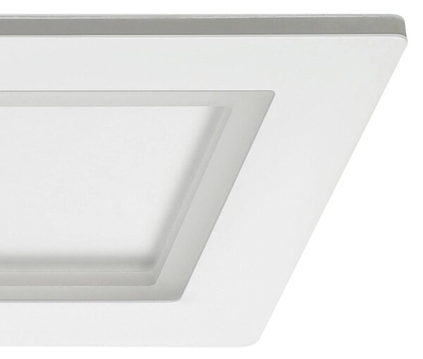 EGLO connect LED mennyezeti lámpa Padrogiano-Z 3-fényű, 120 x 30 cm, dimmelhető, Fehér / opál, Nappali / Étkező, fém, Modern