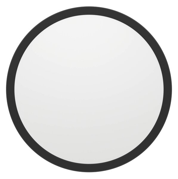 EGLO connect LED-es mennyezeti lámpa Rovito-Z, fekete, Ø 39 cm, dimmelhető, Fekete, Nappali / Étkező, Műanyag