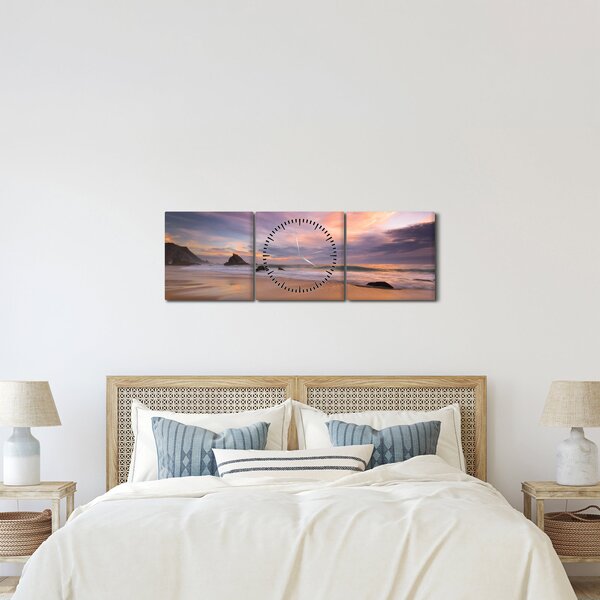 Kép - Praia da Adraga (órával) (90x30 cm)