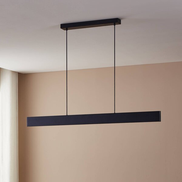 EGLO connect LED-es függesztett lámpa Andreas-Z, fekete, acél, dimmelhető, Fekete, Nappali / Étkező, fém, Modern