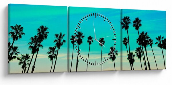 Kép - Kalifornia (órával) (90x30 cm)