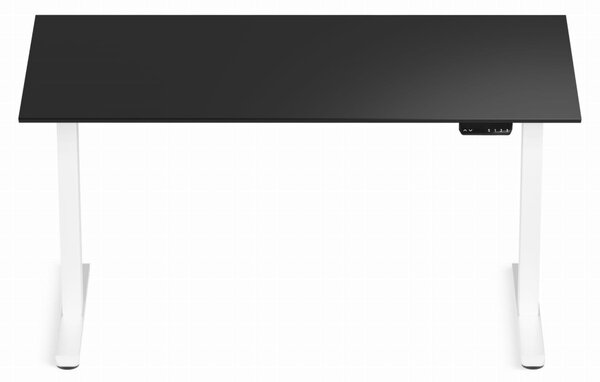 Elektromosan állítható magasságú íróasztal 138x67cm fekete / fehér | LVN System Control Flex+