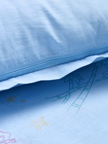 Sinsay - Ágynemű-garnitúra Stitch - világoskék