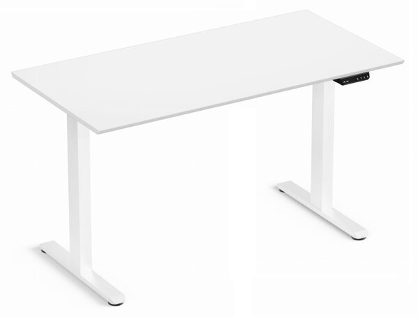 Elektromosan állítható magasságú íróasztal 138x67cm fehér | LVN System Control Flex+