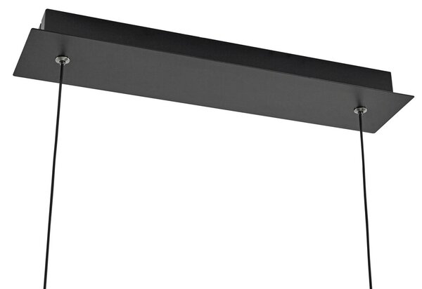 Lucande LED lógó világítás Alevia, fekete/arany, CCT, dimmelhető, Sárgaréz / arany, Nappali / Étkező, fém, Dizájn