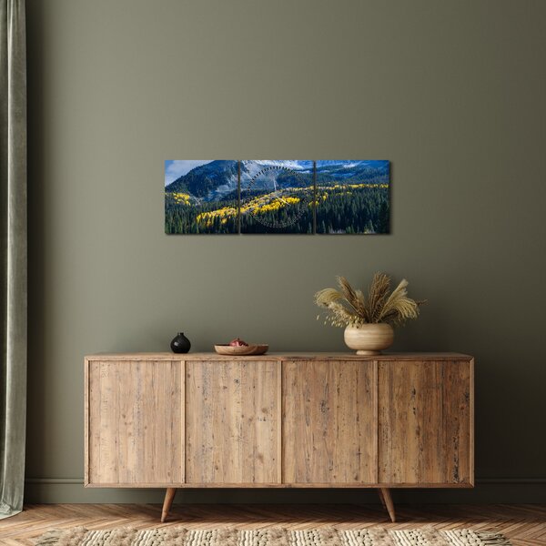 Kép - Lost Lake, Oregon (órával) (90x30 cm)