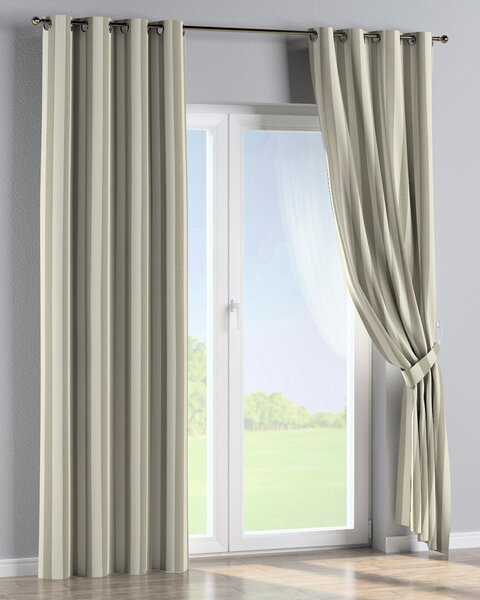 Ringlis függöny termék színe bézs szövet mintás