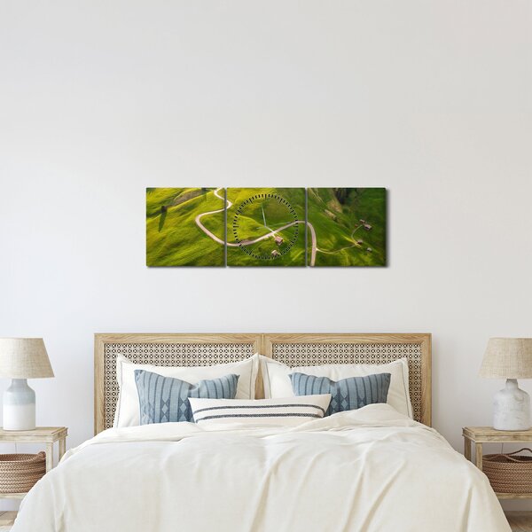 Kép - Plateau Meadow (órával) (90x30 cm)