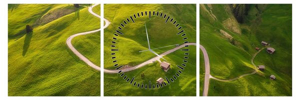 Kép - Plateau Meadow (órával) (90x30 cm)