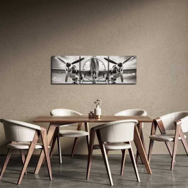 Kép - Warbird (órával) (90x30 cm)