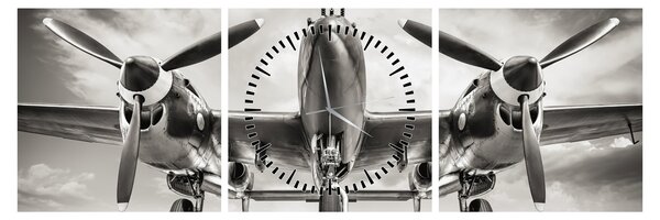 Kép - Warbird (órával) (90x30 cm)