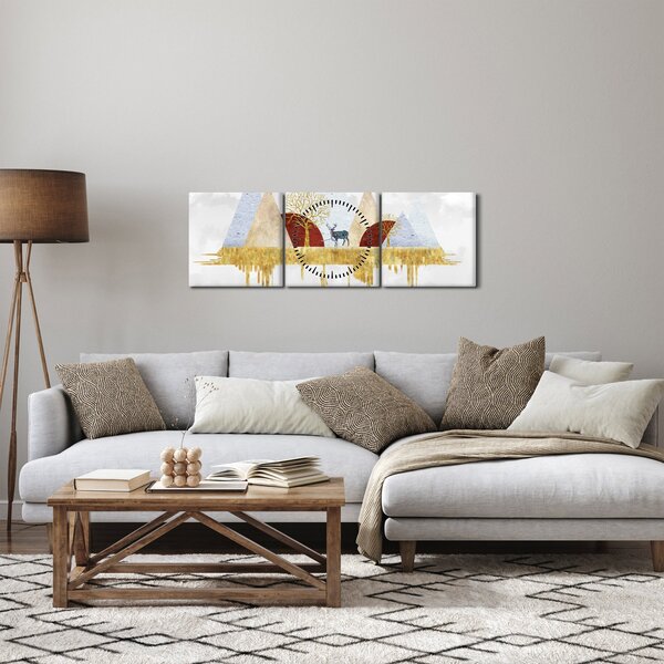 Kép - Dekoráció (órával) (90x30 cm)