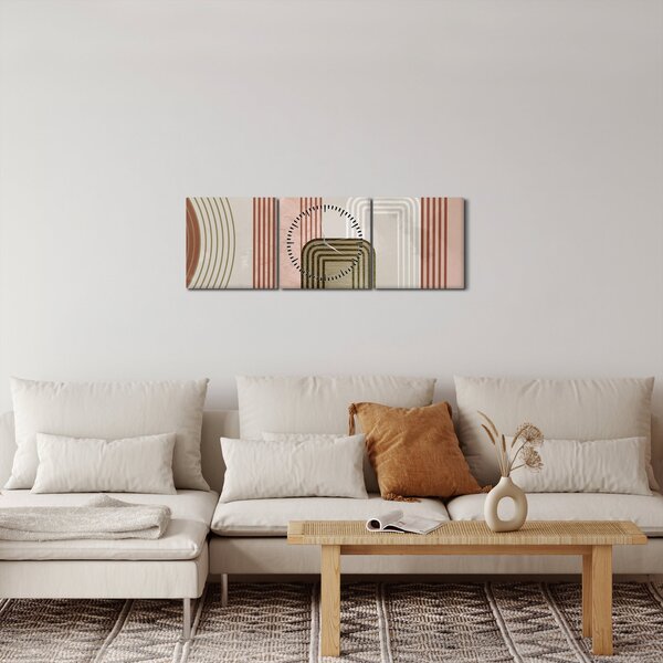 Kép - Minimalista illusztráció (órával) (90x30 cm)