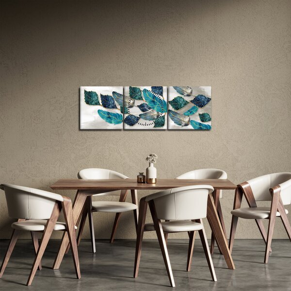 Kép - Toll illusztráció (órával) (90x30 cm)