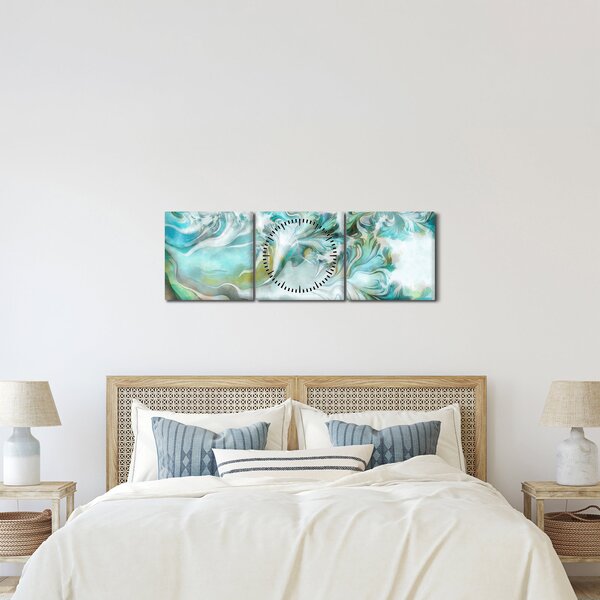 Kép - Absztrakt minták festése (órával) (90x30 cm)