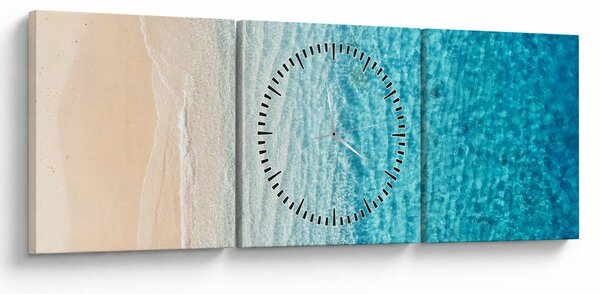 Kép - Strand (órával) (90x30 cm)
