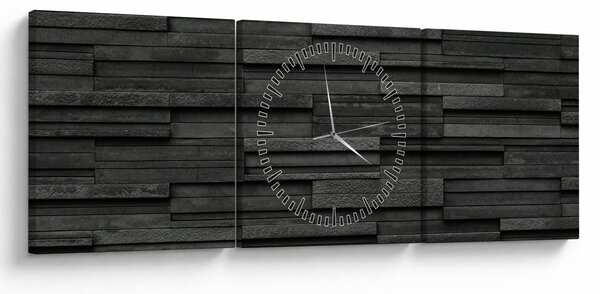 Kép - Kő textúra (órával) (90x30 cm)
