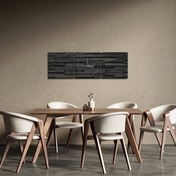 Kép - Kő textúra (órával) (90x30 cm)