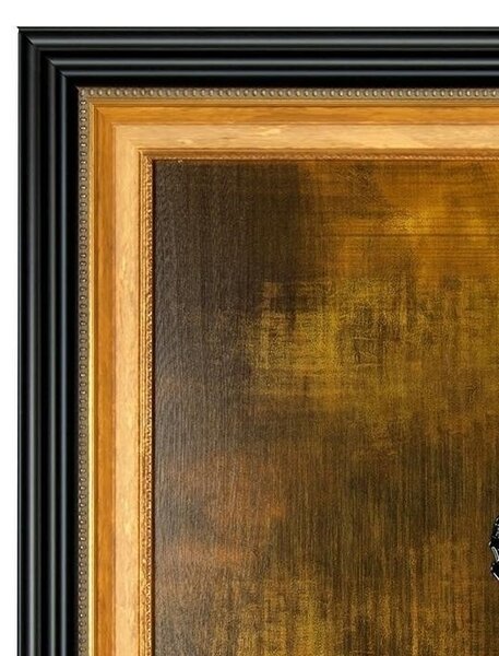 King Home Pillangós Lovas Elegáns Művészi Kép Arany