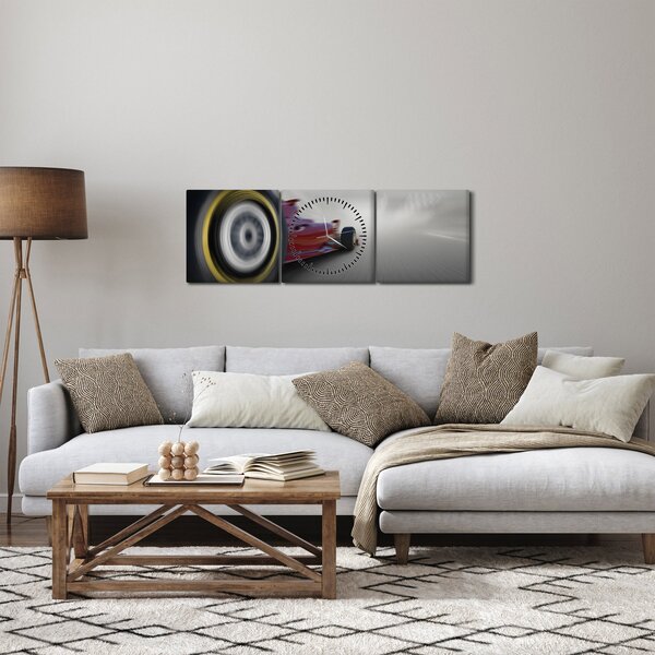 Kép - Formula (órával) (90x30 cm)