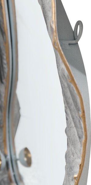 Falitükör LINAS 51 cm 67 cm Szürke