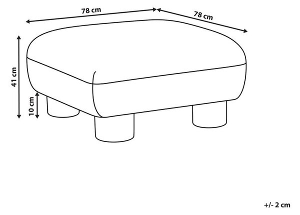 Ottomán MJALBI Buklé Bézs