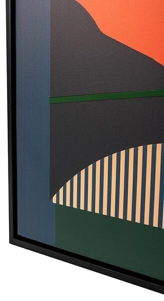 KARE Design Sunset Modern Művészeti Vászonkép Fekete Kerettel