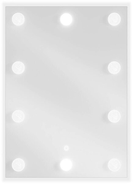 Mexen Dona Led fürdõszobai tükör 50 x 70 cm, LED 6000K, +párame