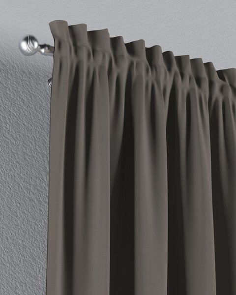 Bujtatós függöny rüssel termék színe barna szövet sötétítő