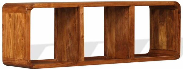 Akácfa TV-Szekrény - 3 Polcos - 120x30x40 cm