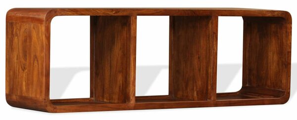 Akácfa TV-Szekrény - 3 Polcos - 120x30x40 cm