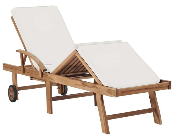 VidaXL Teakfa Napozóágy - 195cm