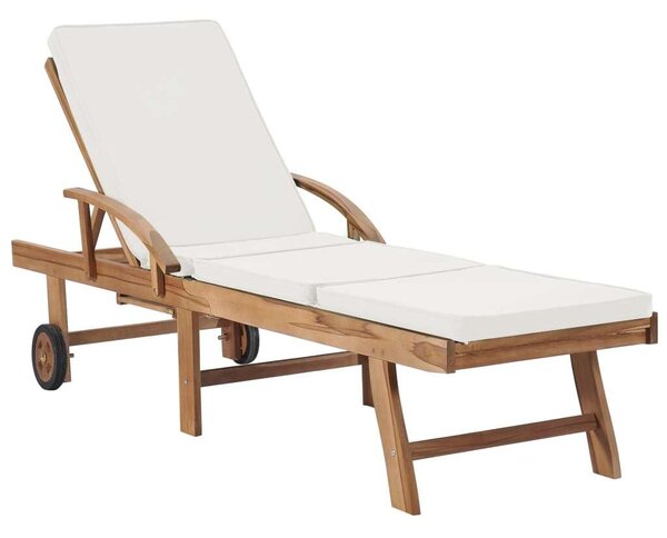 VidaXL Teakfa Napozóágy - 195cm