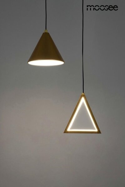 Moosee Acustica Geometrikus Arany LED Függőlámpa