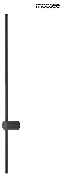 Moosee Ombre 100 LED Fali Lámpa Acél Fekete Minimalista