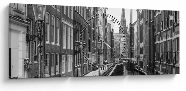 Kép - Hollandia (órával) (90x30 cm)