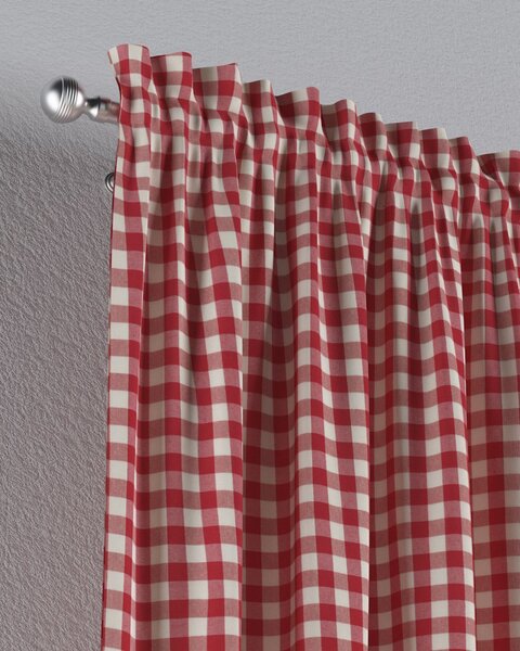 Bujtatós függöny rüssel termék színe piros szövet mintás