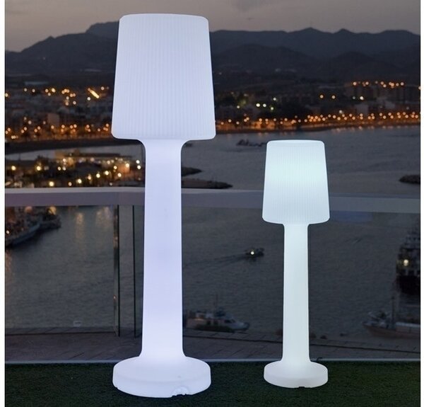 New Garden Carmen 165 Kültéri LED Állólámpa Polietilén Fehér