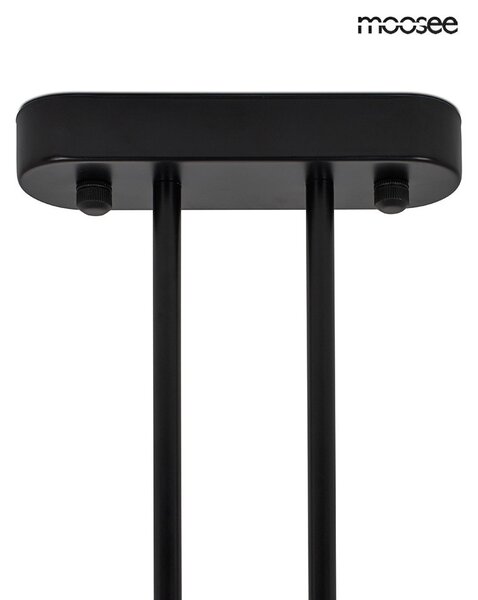 Moosee Alure Line Twin 120 Függőlámpa Fém Fekete LED