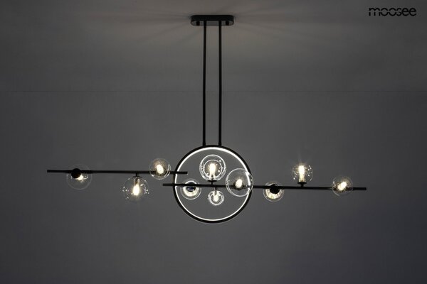 Moosee Alure Line Twin 120 Függőlámpa Fém Fekete LED