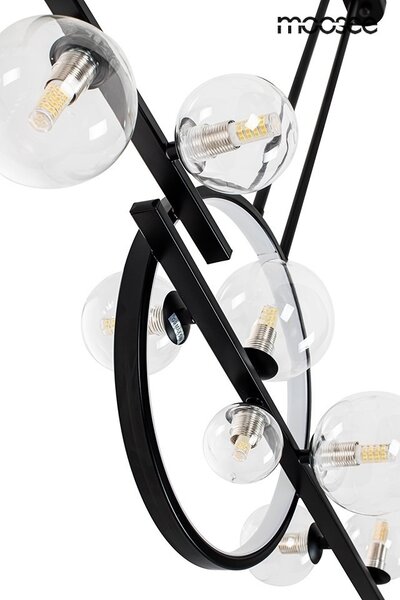 Moosee Alure Line Twin 120 Függőlámpa Fém Fekete LED