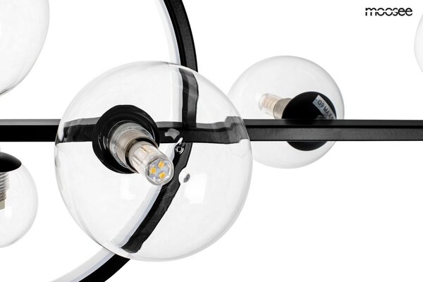 Moosee Alure Line Twin 120 Függőlámpa Fém Fekete LED