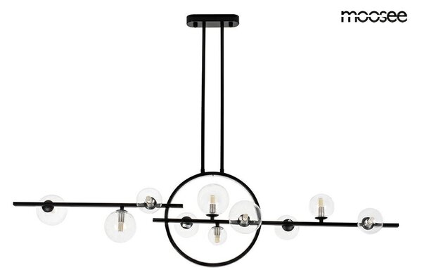 Moosee Alure Line Twin 120 Függőlámpa Fém Fekete LED