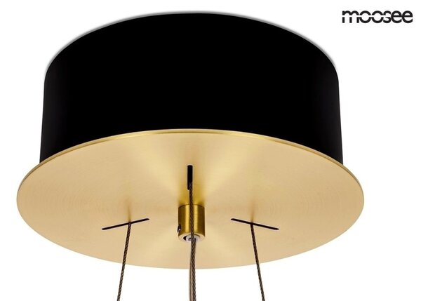Moosee Saturnus 70 LED Kristály Függőlámpa Arany